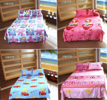SABANAS  ESTAMPADAS INFANTILES