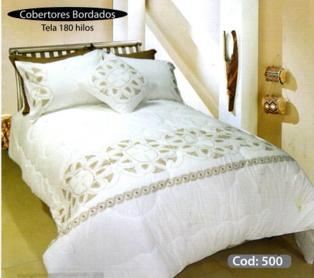 Cobertor Bordado