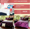 OFERTAS HASTA AGOTAR STOCK COBERTORES, SABANAS Y UTENSILIOS DE CICINA